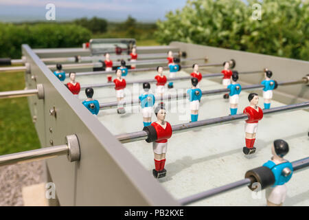 Tabella esterna di calcio, baby calcio o baby calcio Foto Stock