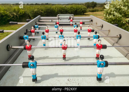 Tabella esterna di calcio, baby calcio o baby calcio Foto Stock