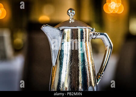 Caffè dell'Hotel Cresta Palace, Celerina, Svizzera Foto Stock