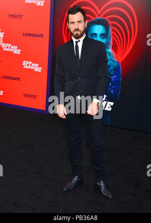Justin Theroux 066 assiste la premiere del Lionsgate 'La spia che mi dumping' al Fox Village teatro sulla luglio 25, 2018 a Los Angeles, California Foto Stock