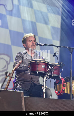 Germania, Ebern, Eyrichshhof Castello , 25 luglio 2018, SPIDER MURPHY GANG - UNPLUGGED - Open Air 2018 - Immagine: Dieter Radig - Bongos Credito: Ryan Evans/Alamy Live News Foto Stock