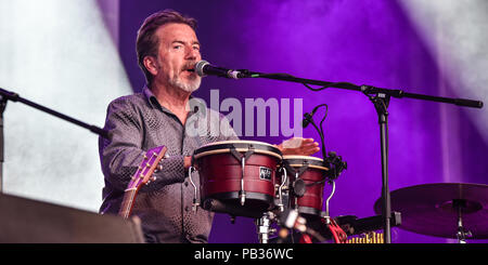 Germania, Ebern, Eyrichshhof Castello , 25 luglio 2018, SPIDER MURPHY GANG - UNPLUGGED - Open Air 2018 - Immagine: Dieter Radig - Bongos Credito: Ryan Evans/Alamy Live News Foto Stock