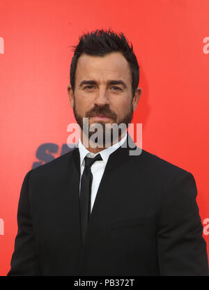 Westwood, CA, Stati Uniti d'America. Xxv Luglio, 2018. 25 Luglio 2018- Westwood, California - Justin Theroux. Premiere di Lionsgate il ''La spia che mi dumping'' tenuto presso il villaggio di Fox Theatre. Photo credit: Faye Sadou/AdMedia Credito: Faye Sadou/AdMedia/ZUMA filo/Alamy Live News Foto Stock