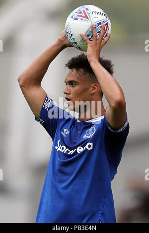 Blackburn Lancashire, Regno Unito. 26 Luglio, 2018. Antony Robinson di Everton durante il Pre-Season amichevole tra Blackburn Rovers e Everton a Ewood Park il 26 luglio 2018 a Blackburn, Inghilterra. Credito: Immagini di PHC/Alamy Live News Foto Stock