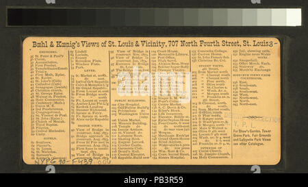 1618 il ponte dal piede di Washington Ave (NYPL B11707635-G90F439 006B) Foto Stock
