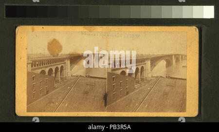 1618 il ponte dal piede di Washington ave (NYPL B11707635-G90F439 007F) Foto Stock
