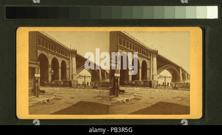 1618 il ponte dal piede di Washington ave (NYPL B11707635-G90F439 009 F) Foto Stock