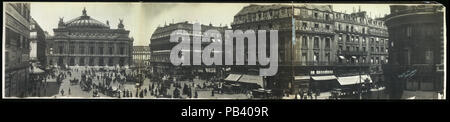 1166 Vista panoramica di Place de l' Opera, Paris LCCN2007663182 Foto Stock