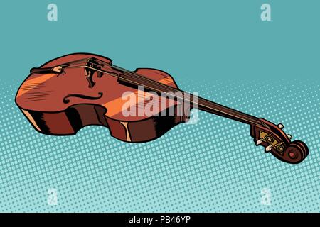 Viola uno strumento musicale Illustrazione Vettoriale