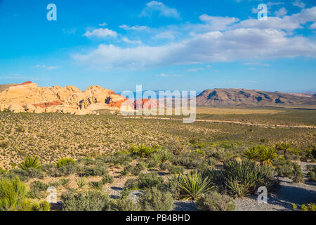 Viste dal Red Rock Canyon, Nevada Foto Stock