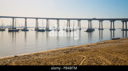 San Diego Coronado Bridge Foto Stock