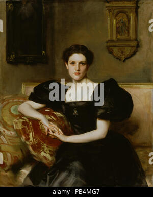 840 John Singer Sargent - Elizabeth Winthrop Chanler - Smithsonian Foto Stock