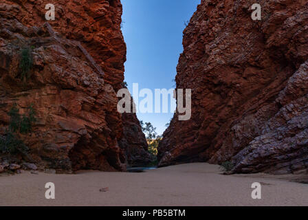 Simpsons Gap, West MacDonnells intervallo vicino Alice SpringsNorthern Territori, Australia Foto Stock