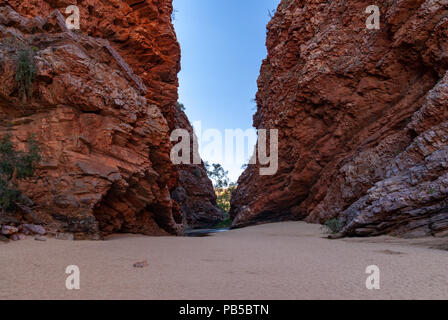 Simpsons Gap, West MacDonnells intervallo vicino Alice SpringsNorthern Territori, Australia Foto Stock