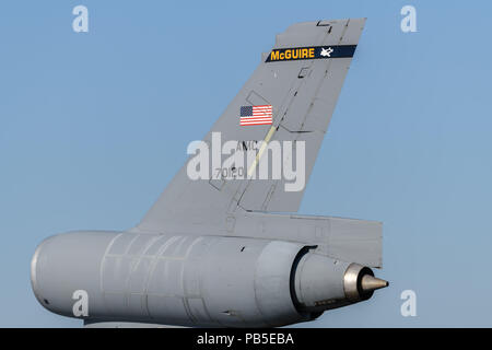 Il USAF KC-10 coda Extender Foto Stock