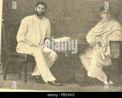 1316 Shri Yogendra con il dott. Surendranath Dasgupta nel 1924 Foto Stock