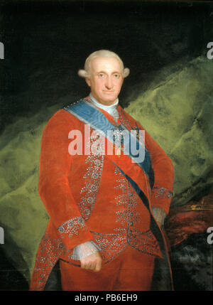 Carlo IV (1748 - 1819), Re di Spagna dal 1788 fino al 1808 Foto Stock