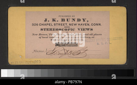 1604 Tempio St (NYPL B11707673-G90F065 003B) Foto Stock