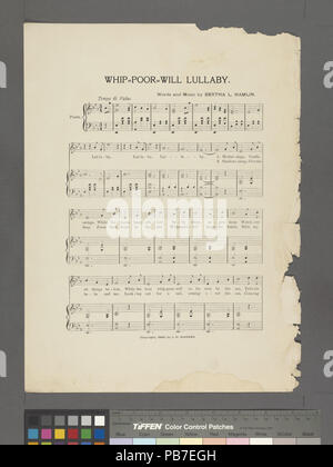 1849 Frusta-poveri sarà la ninna nanna (NYPL ADE-609488-1998986) Foto Stock