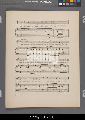 1637 La ragazza che ho amato nella vecchia Virginia (NYPL ADE-608789-1969868) Foto Stock