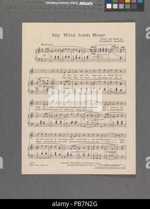 1078 La mia wild Irish rose (NYPL ADE-609716-1990497) Foto Stock