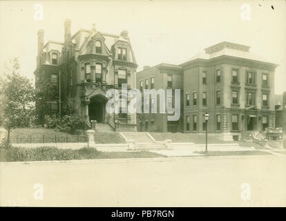 1255 residenza della Signora e Signor William Spencer Papa, 3600 Blocco di Lindell Boulevard Foto Stock