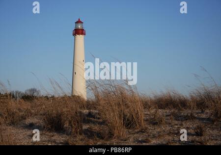 Cape May, Faro di Cape May Point State Park, Cape May Point, New Jersey (NJ) Foto Stock