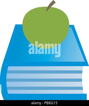 Bookstore logo. EPS vettoriali 10 Illustrazione Vettoriale