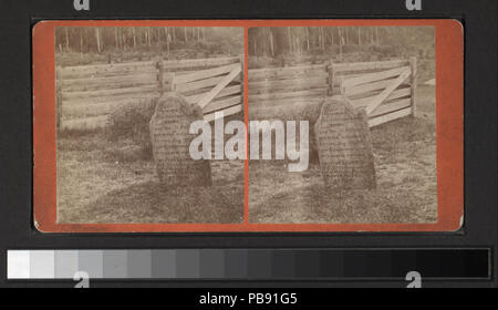 836 John Brown's grave a nord Isola d'Elba, N.Y (NYPL B11708219-G91F094 050F) Foto Stock