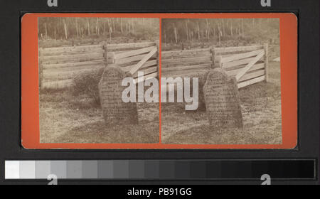 836 John Brown's grave a nord Isola d'Elba, N.Y (NYPL B11708219-G91F094 051F) Foto Stock