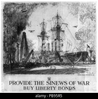 1232 forniscono i nervi di guerra, acquistare obbligazioni Liberty LCCN2002719419 Foto Stock