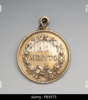 1556 spagnolo Carlo III indiano medaglia di pace Foto Stock