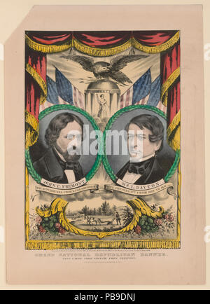 725 Grand National banner repubblicano- libera manodopera, free speech, territorio libero LCCN2001702118 Foto Stock