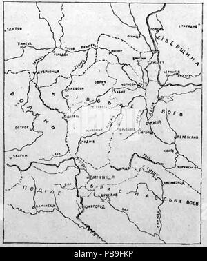 1891 Ілюстрована історія України (1921). c. 173 Foto Stock