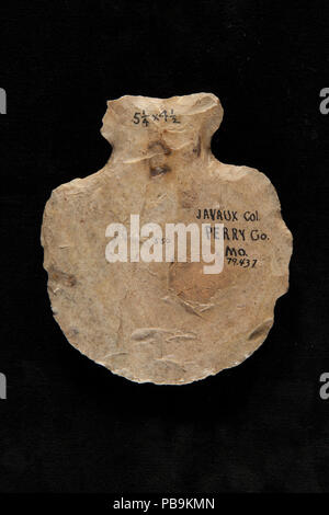 1050 Mississippian dentellato lama Hoe raccolti da Javaux in Perry County, Missouri Foto Stock