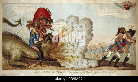 1636 I Francesi bugabo spaventoso i comandanti royal LCCN2002715337 Foto Stock