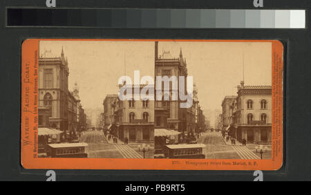 1056 Montgomery Street, dal Mercato di San Francisco (NYPL B11707331-G89F409 036 F) Foto Stock