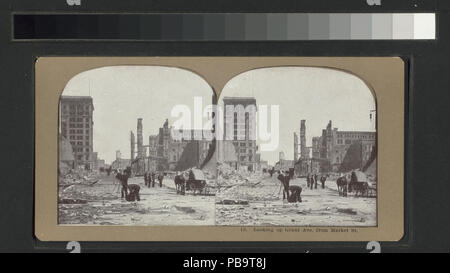 936 cercando Grant Ave. da Market St (NYPL B11707478-G90F002 066F) Foto Stock