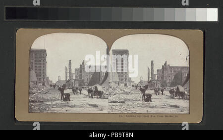 936 cercando Grant Ave. da Market St (NYPL B11707478-G90F002 067F) Foto Stock