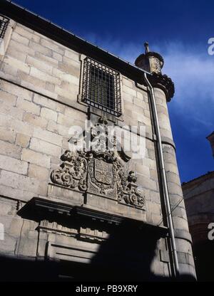 ANTIGUA CARCEL EN LA CALLE JUAN BRAVO. Posizione: ANTIGUA CARCEL, SEGOVIA, SPAGNA. Foto Stock