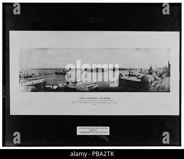 1187 Porto di Philadelphia che mostra le isole ora essendo rimosso dagli Stati Uniti. Grandi C. W. Raymond, Corpo degli Ingegneri, U.S. Esercito, in carica, 1891 LCCN2007661539 Foto Stock
