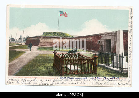 1143 Osceola la sua tomba, Fort Moultrie, Charleston S. C (NYPL b12647398-62427) Foto Stock