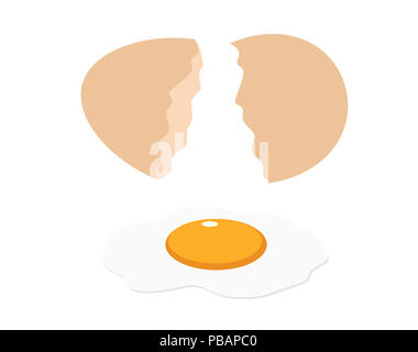 Illustrazione Vettoriale uovo Foto Stock