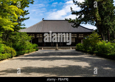 Tempio di Toshodai-ji il tempio fu fondata da Ganjin - Un sacerdote cinese ha invitato in Giappone da parte dell'imperatore per la formazione di sacerdoti e di insegnare il buddismo così la sua influenza propa Foto Stock