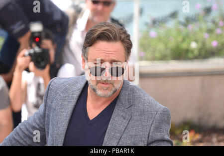 15 maggio 2016 - Cannes, Francia: Russell Crowe assiste il "nice guys' photocall durante la 69a Cannes film festival. Russell Crowe Lors du 69eme Festival de Cannes. *** La Francia / NESSUNA VENDITA A MEDIA FRANCESI *** Foto Stock