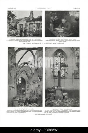 1104 n. 3751 23 janvier 1915, scansione19, pagina 85 Foto Stock