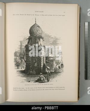 1140 oratori sul lato ovest del Haram esh Sherif (NYPL b10607452-80286) Foto Stock