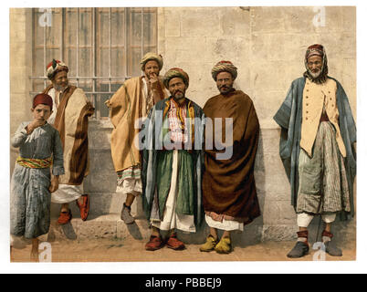 1176 contadini della zona di Betlemme, terra santa, (cioè Cisgiordania)-LCCN2002725088 Foto Stock