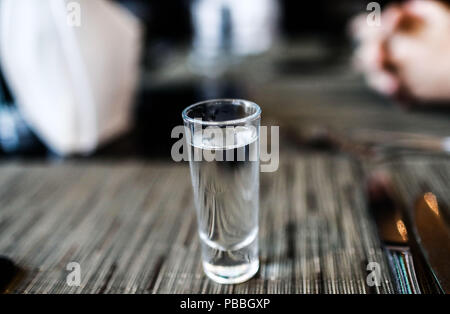 Tequila rimodellamento dell'Hotel Fiesta de Hermosillo Sonora, facciata ha un rimodellamento interiors, nuova decorazione del ristorante. Foto Stock