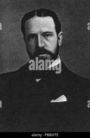. Inglese: Sir Henry Norman, 1° Baronet . entro e non oltre il 1903 1216 Ritratto di Henry Norman Foto Stock